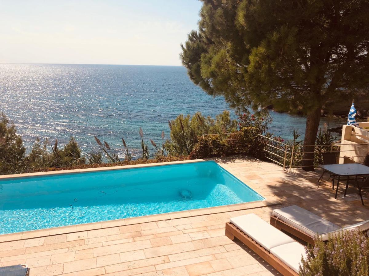 Villaparadiso Beach Front Villa Makris Gialos Argosztóli Kültér fotó